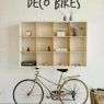Las bicicletas y la decoración