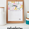Calendarios Imprimibles 2016